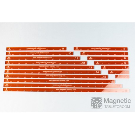 Set of Measuring Sticks (4"/5"/6"/7"/8"/9"/10") - Type A