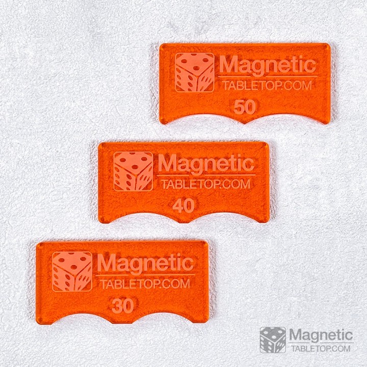 Measuring Tools for 1" Movement