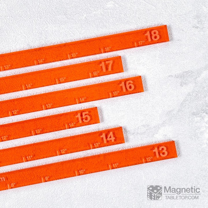 Upgrade Set of Measuring Sticks 13"-18"