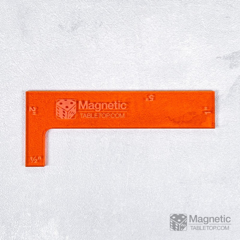 Messhilfe (1/2", 1", 2", 5")