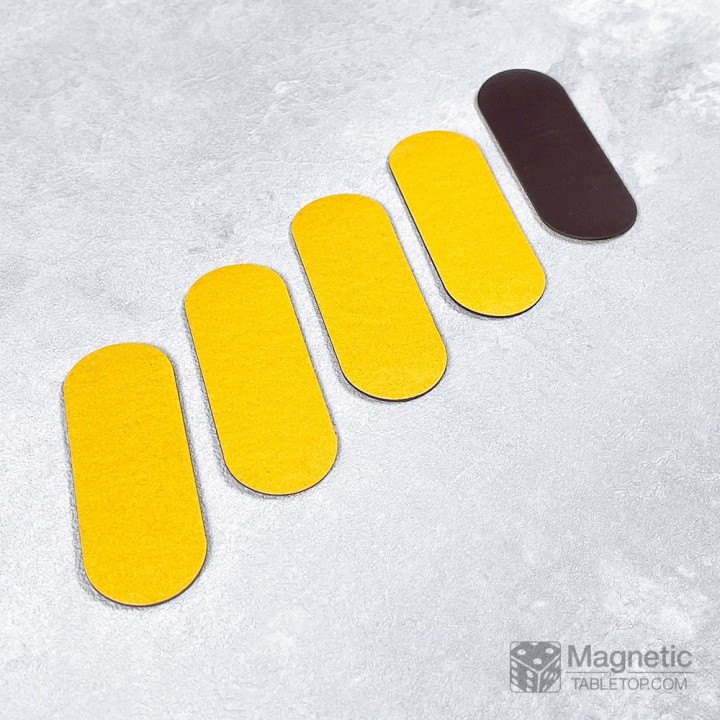 Magnetic Bases 70x25 mm oval - Bike Bases