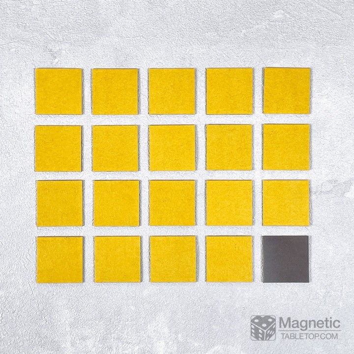 Magnetbases 20 mm eckig