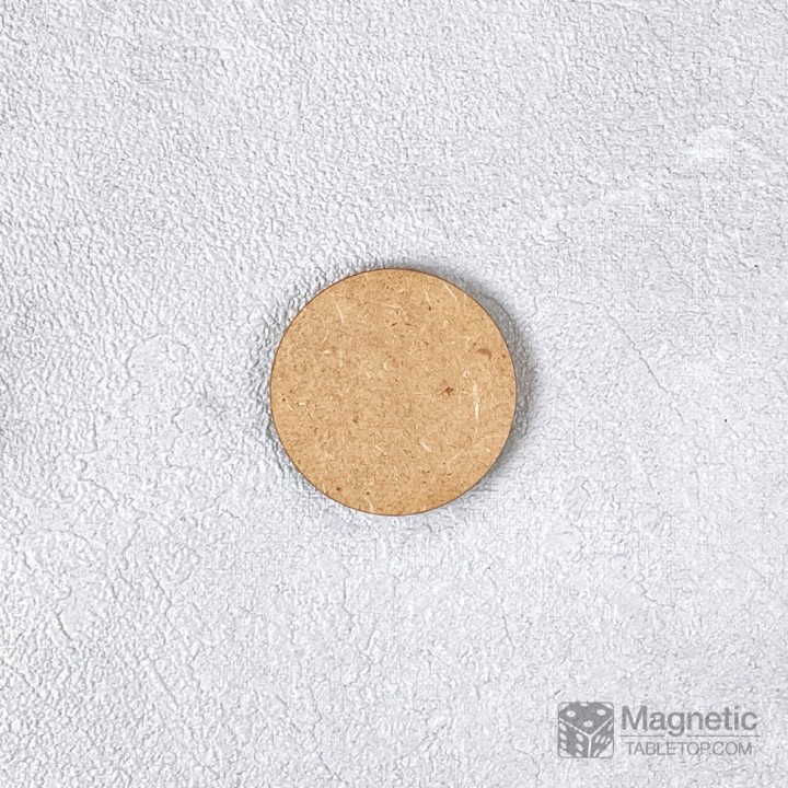 MDF Base 30 mm round