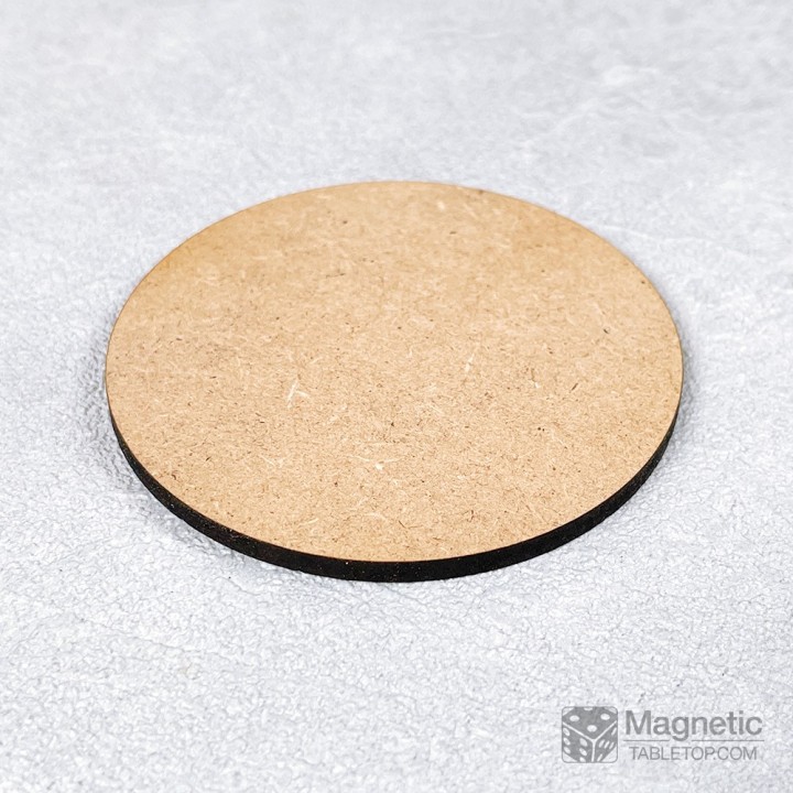 MDF Base 60 mm round