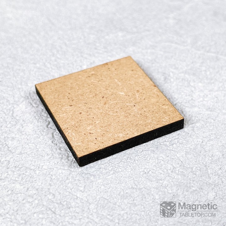 MDF Base 25 mm square