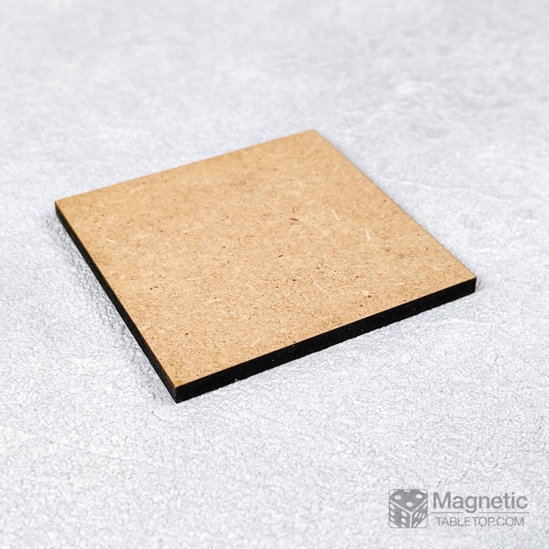 MDF Base 50 mm eckig