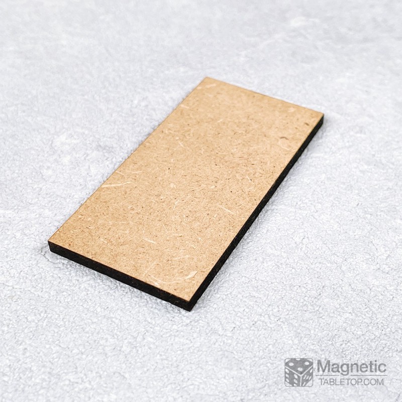 MDF Base 60 x 30 mm eckig